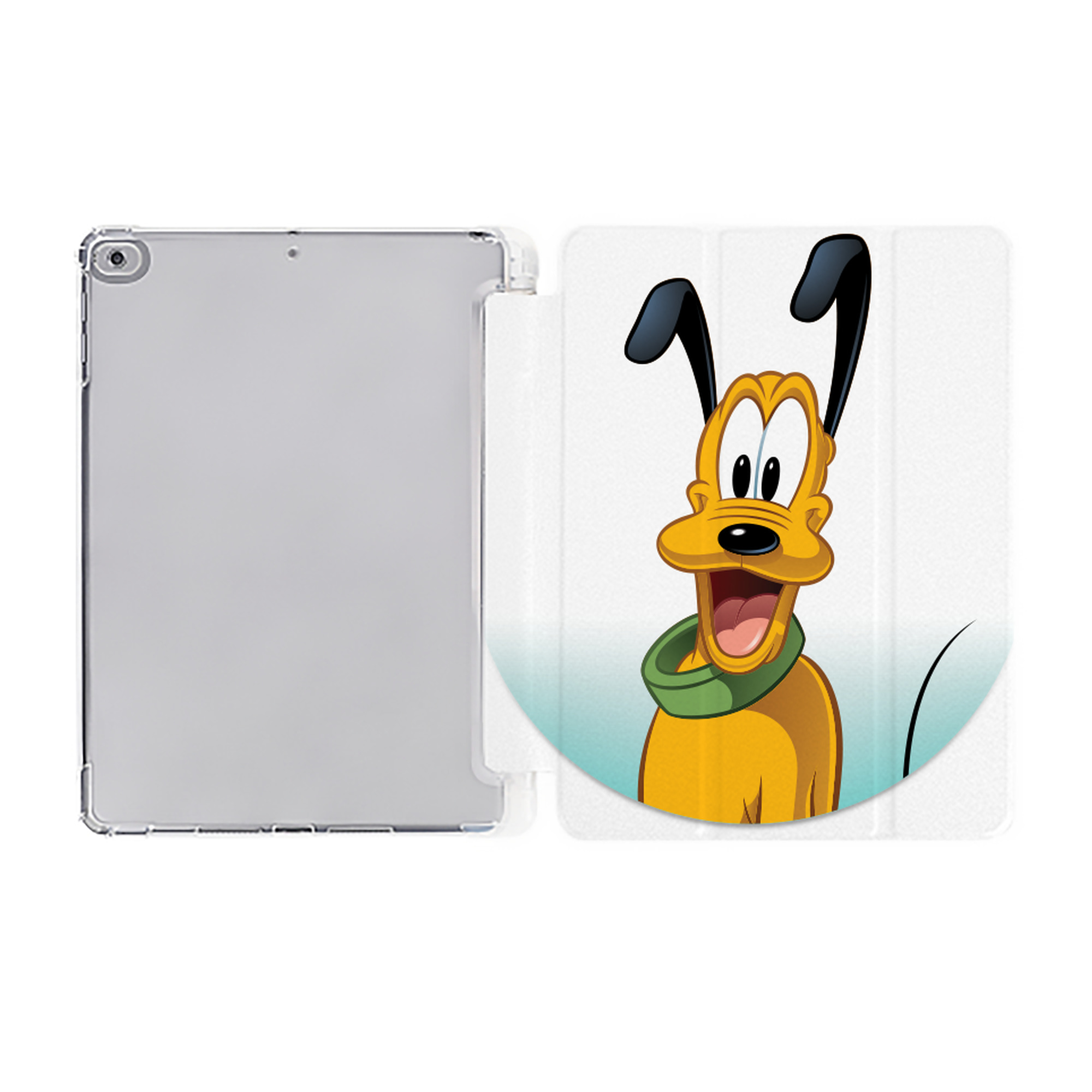 ミッキーマウス Mickey Mouse IPad ケース ペン収納付き 三つ折りスタンド PUレザー×シリコン 対応機種9.5/10.5/10.9インチ